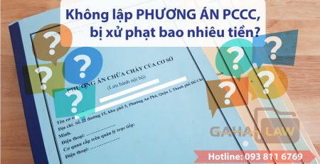 Không lập phương án chữa cháy bị phạt bao nhiêu tiền
