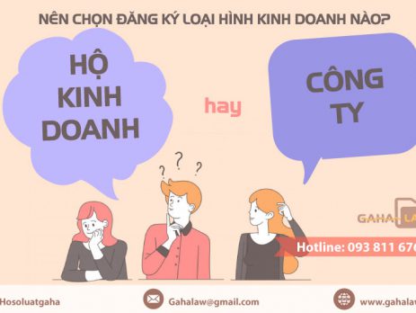 Nên đăng ký hộ kinh doanh hay công ty