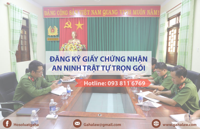 Dịch vụ giấy chứng nhận ANTT trọn gói tại TP. HCM