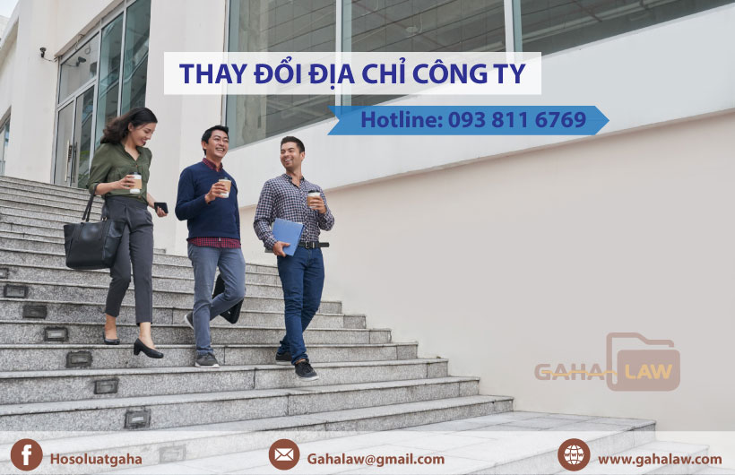 Dịch vụ thay đổi địa chỉ công ty nhanh chóng