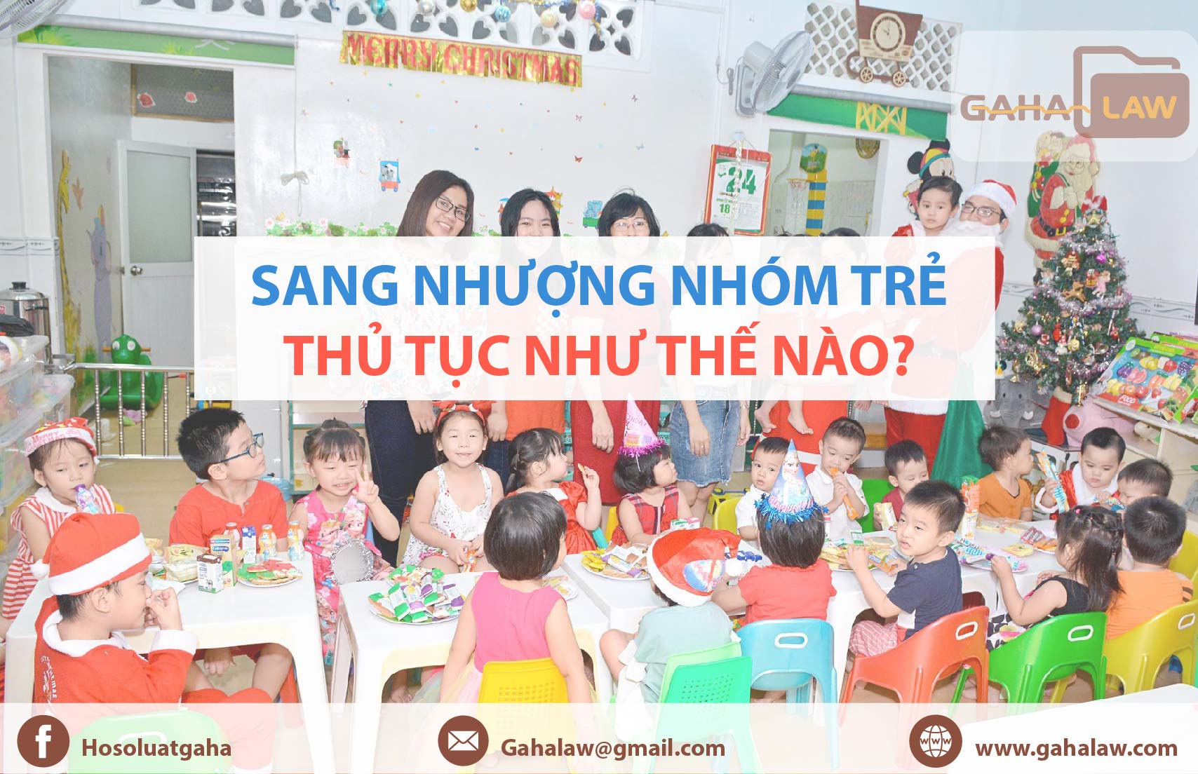 Sang nhượng nhóm trẻ thì thủ tục như thế nào?